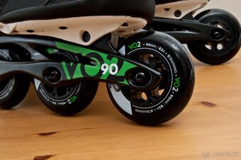 Kolečkové brusle -inline- vel.46EU K2 VO2 90 BOA M - 3