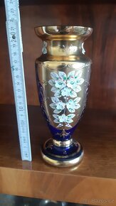 Novoborské sklo - vázy, skleničky, ... - 3