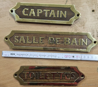 Krásné dřevěné cedulky - 3