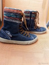 Dívčí boty s kožíškem - 3