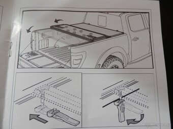 Kryt korby pickup, Hilux 2016+ - 3
