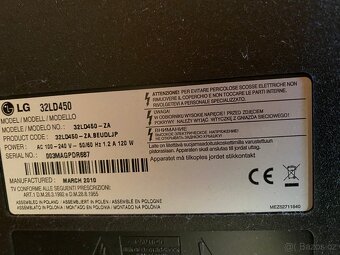Funkční TV LG 32LD450 - 3