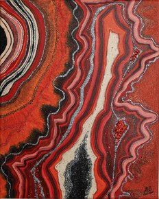 Obraz Geodeart Červený Jaspis - 3
