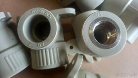 PPR nástěnné koleno 25x1/2" (nástěnka) Nové - 3