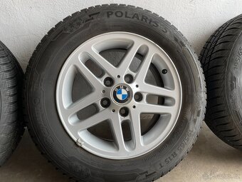 ALU kola BMW e46 15" včetně zimních pneu - 3