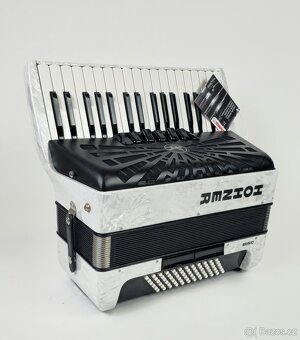Nový akordeón Hohner Bravo 72bas, 3 hlas + záruka - 3