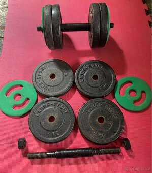 Činky 2x22kg - 3