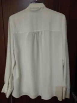 halenka - blůzka bílá H&M - 3