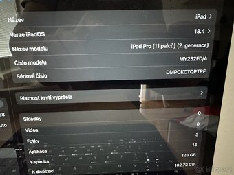 Ipad Pro 11 palců 2. gen s příslušenstvím - 3