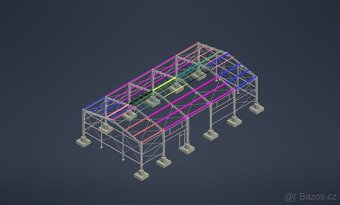 Konstruktérské práce, 3D modely, renderování video animací - 3