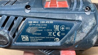 Bosch Professional vrtací šroubovák s příklepem - 3