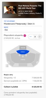 Post Malone Presents: The BIG ASS World Tour Praha Letňany - 3