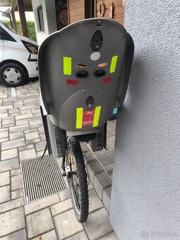 Dětská sedačka na kolo Hamax + další adaptér na druhé kolo - 3