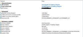 profesionální gigabit LAN Intel CT Desktop Adapter - 3