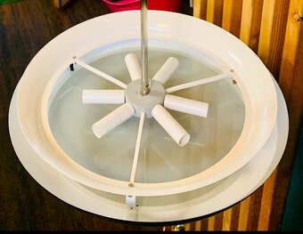 Zrenovovaný UFO lustr - velký - 3