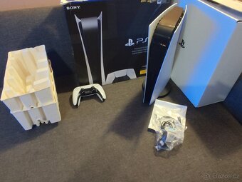 PS5 digitál edition záruční list - 3