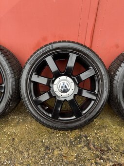 Alu kola VOLKSWAGEN  , 5x112 r17 , zimní pneu 205/50 r17 - 3