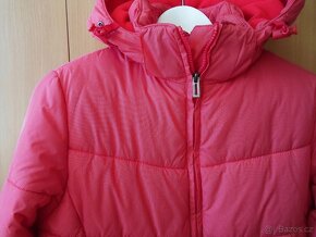 Červená bunda červený kabát SAM - S, M - 3