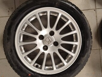 Kola Honda Civic 6g 6J R15 ET45 s novými celoročními pneu - 3
