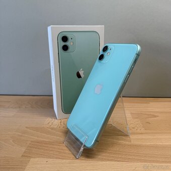 iPhone 11 64GB, zelených bez funkčního FaceID (rok záruka) - 3