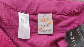 3/4 softshelové kalhoty Head vel. 140-146 - 3