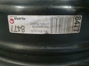 Disk 6.5J x 15 Berlingo / partner - 3