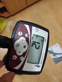 prodám detektor kovů MINELAB X-Tera 505 - 3