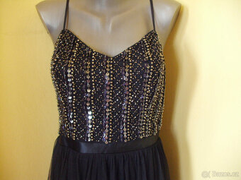 NOVÉ dlouhé společ. šaty Lace&Beads - vel. M - 3
