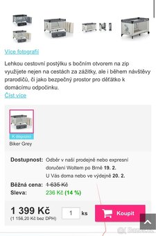 Cestovní postýlka - 3