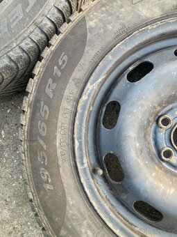 Kola zimní 195/65R15 roztec 5x100 - 3
