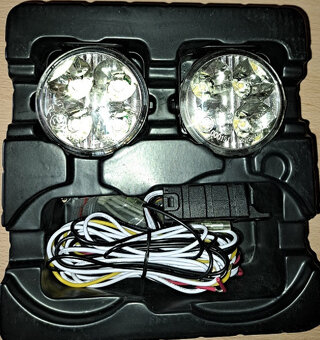Světla pro denní svícení-Hadex-DRL-2x4-LED.12/24-V. - 3