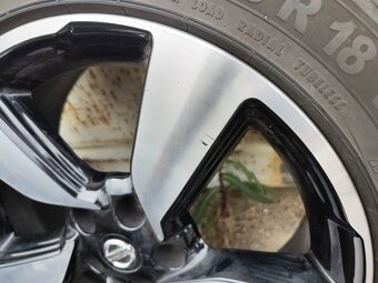 18"letní alu sada 5x114 origo Nissan Qashqai 2 Juke X-Trail - 3