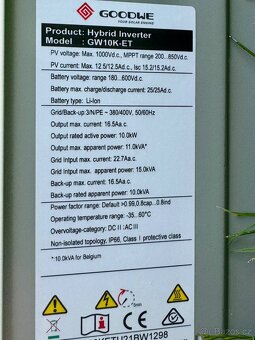 Střídač GoodWe GW10K-ET (10 kW) - 3