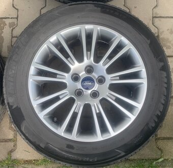 Alu kola Ford 5x108, R17, letní, ET52,5, šedé - 3