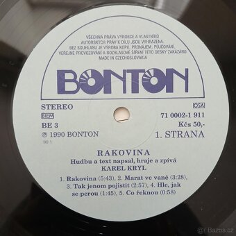 Karel Kryl – Rakovina (LP) - 3
