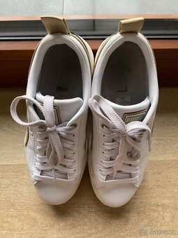 Puma MAYZE - tenisky - white prairie tan - 3