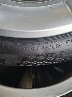 Alu kola Škoda, 205/60 R16, zimní pneu - 3