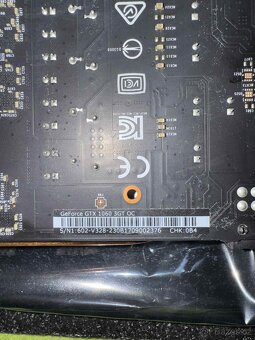 Grafická karta MSI GeForce GTX 1060 3GT OC - použitá - 3