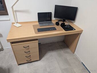 Psací stůl + kontejner pod stůl - 3
