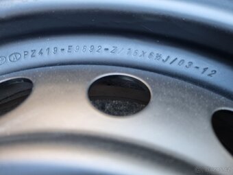 Plechové disky Toyota 16" 5X114,3 ET45 6,5J - 3