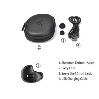 Handsfree Avantree Bluetooth headset mini Apico nepoužité - 3