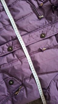 Zimní bunda dámská-fialová. - 3