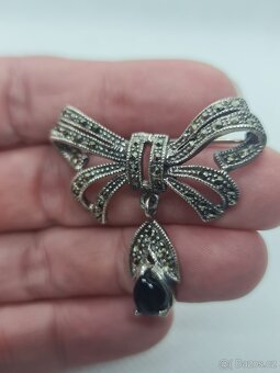 starožitná brož Art Deco - 3