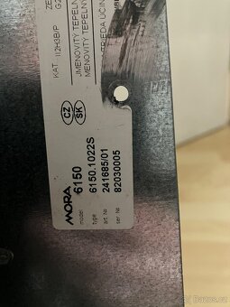 Plynové topidlo mora 6150 - 3