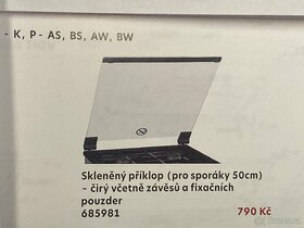 Skleněný příklop - 3