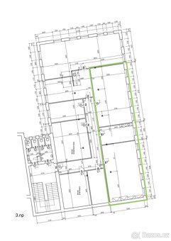 Pronájem kanceláří v Liberci 52m2, 54m2, 16m2 - 3
