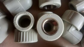 PPR koleno 20x1/2" s kovovým závitem vnitřním NOVÉ - 3