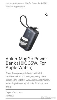 Powerbank ANKER Apple Watch + usb C - 3