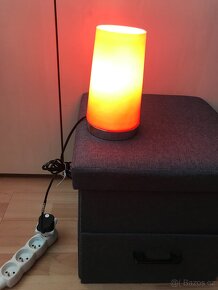 dotyková stolní lampa - modrá - 3