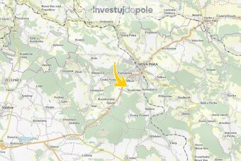 Prodej pole v k.ú. Studénka u Nové Paky - 3